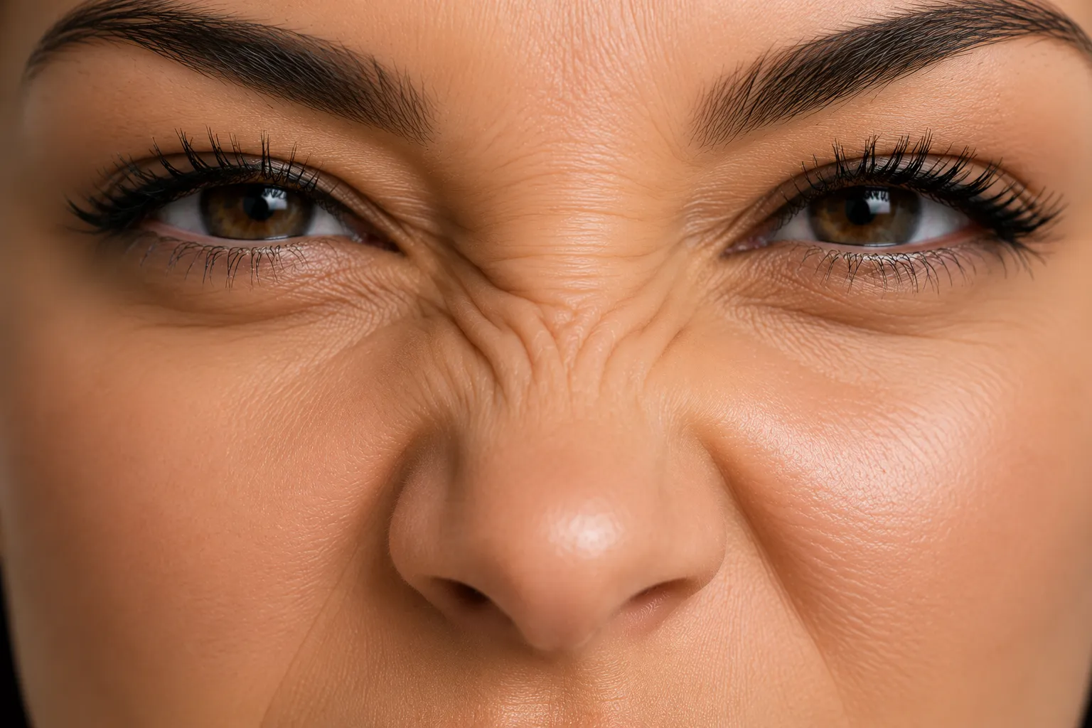 Bunny lines nose wrinkle treatment Newcastle