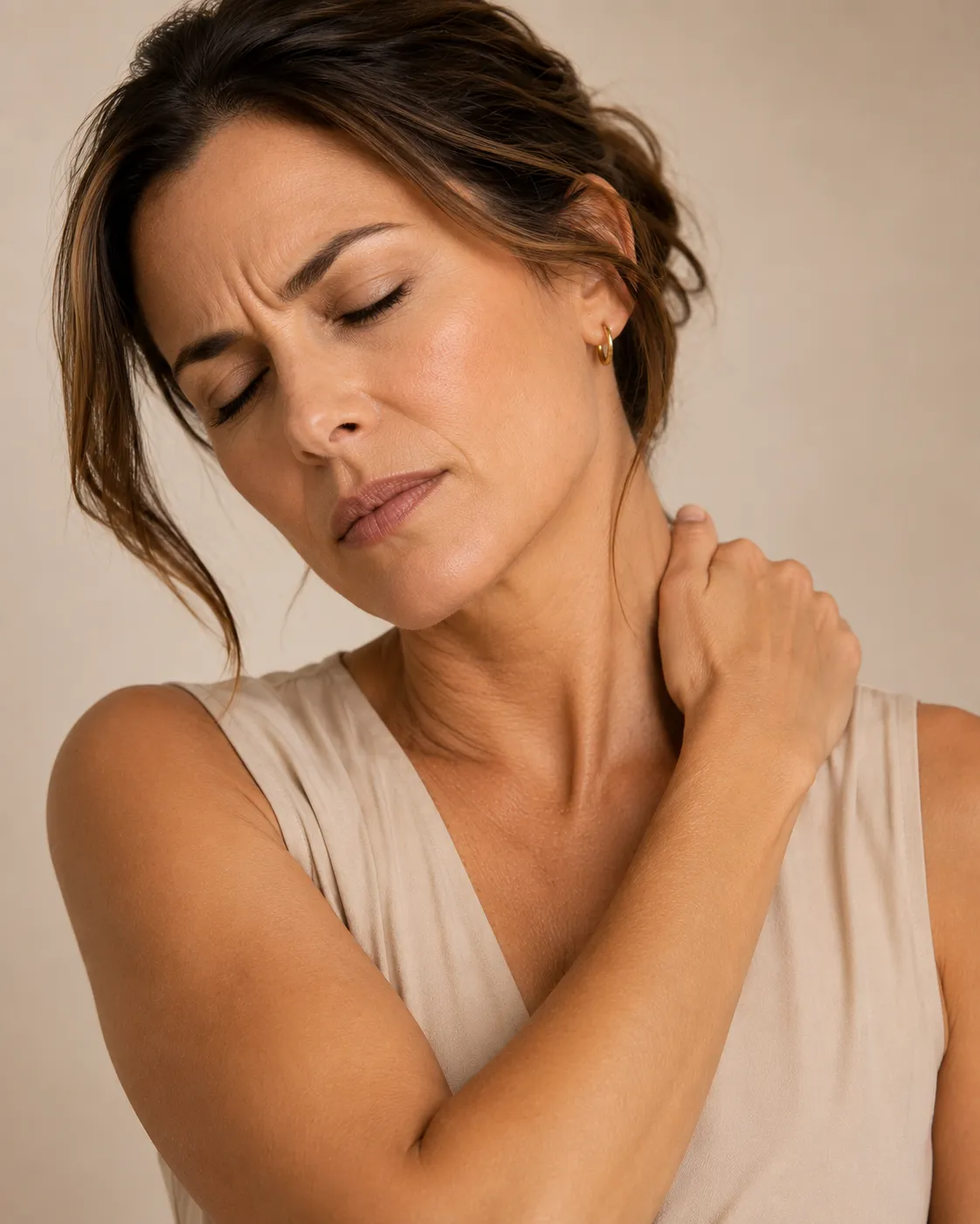 Neck bands and neck lines treatment Newcastle